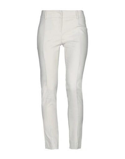Patrizia Pepe Casual Pants In Ivory