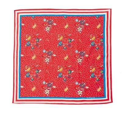 Created By Flower Patch Bandana Scarf In Red