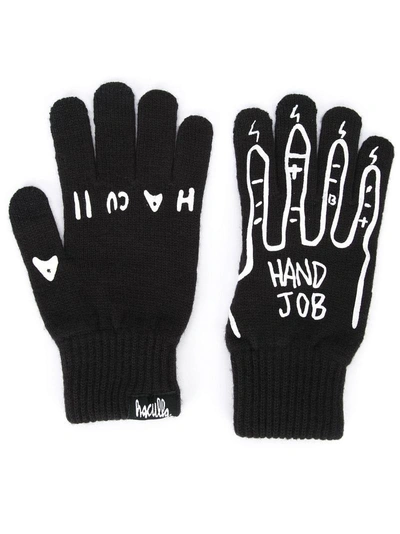 Haculla 'hand Job' Gloves In Black