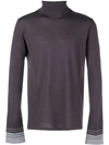 Lanvin Roll Neck Sweater - Pink