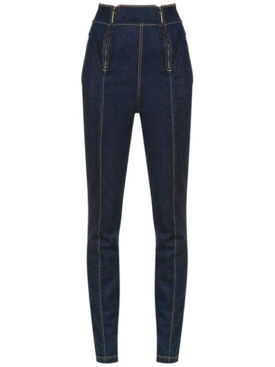 Tufi Duek High Waisted Jeans - Blue