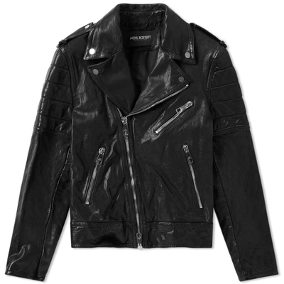 Neil Barrett Skinny Fit Biker Jacket In Black