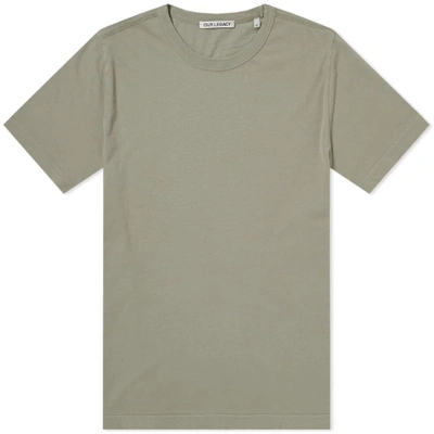 Our Legacy New Box Tee In Green