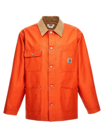 Junya Watanabe X Carhartt Jacket Casual Jackets, Parka In Orange