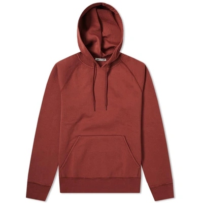 Our Legacy Single Hoody In Red