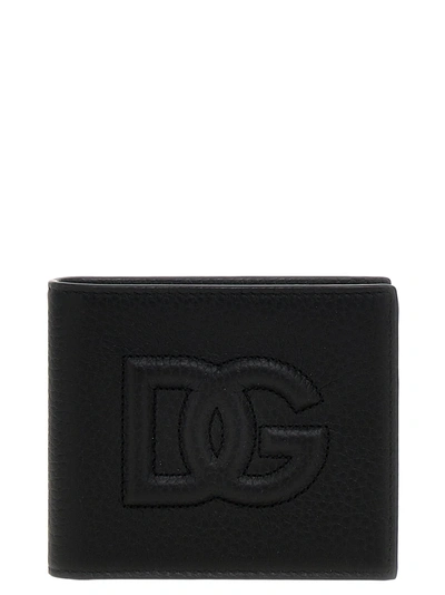 Dolce & Gabbana Logo Wallet Wallets, Card Holders In Black