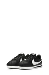 Nike Kids' Cortez Basic Sl Sneaker In Black/ White