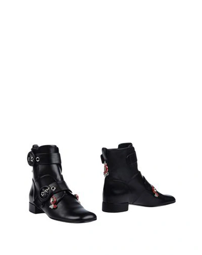 Dior Ankle Boots In Black