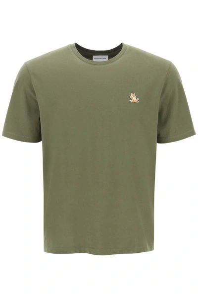 Maison Kitsuné Chillax T-shirt In Military Green