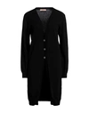 Twinset Woman Cardigan Black Size Xs Viscose, Polyester