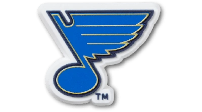 Jibbitz Nhl® St Louis Blues® In Brown