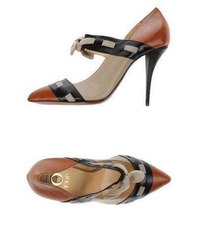 O Jour Pump In Brown