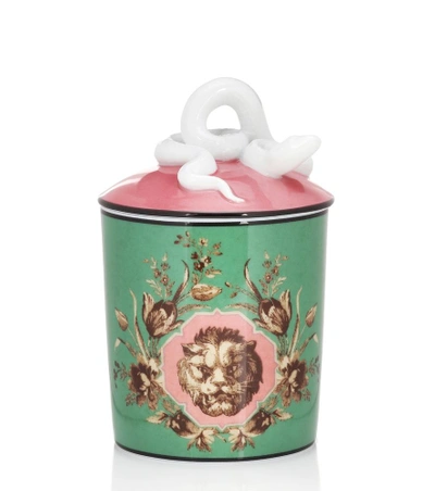 Gucci Herbosum Grotesque Garden Candle In Green