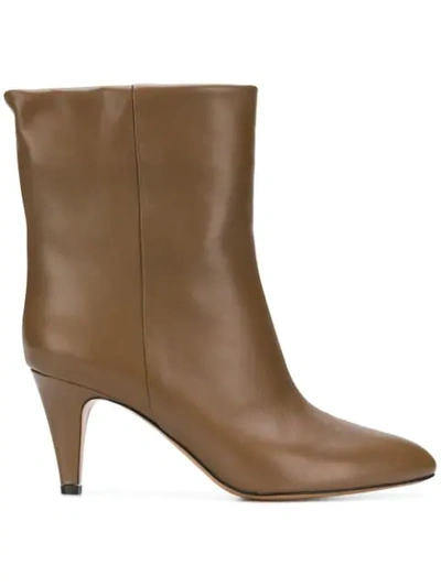 Isabel Marant Dailan Boots In Brown