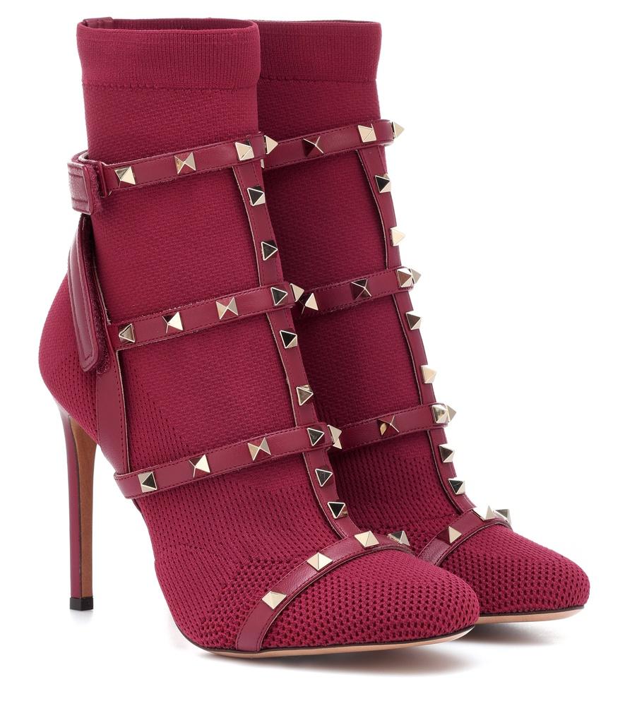 valentino boots red