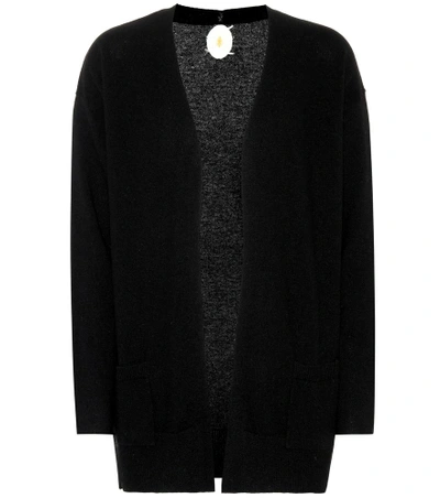 Jardin Des Orangers Wool And Cashmere Cardigan In Black