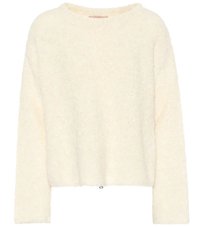 81 Hours Eileen Wool-blend Sweater In White