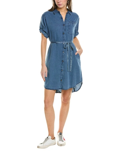 Michael Stars Sammie Shirtdress In Blue