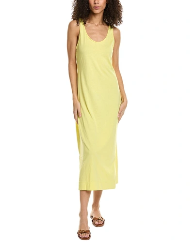 Michael Stars Cali Front To Back Tank Dress In Yellow