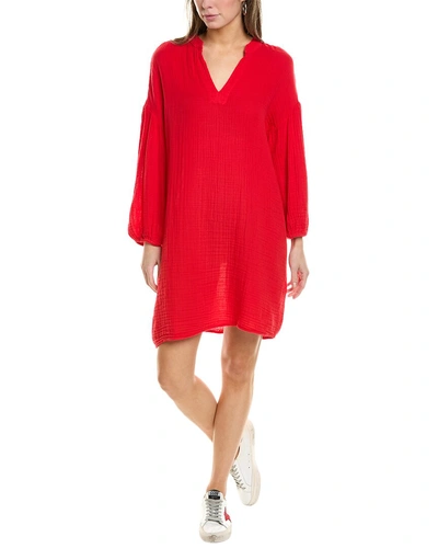 Michael Stars Katrina Mini Dress In Red