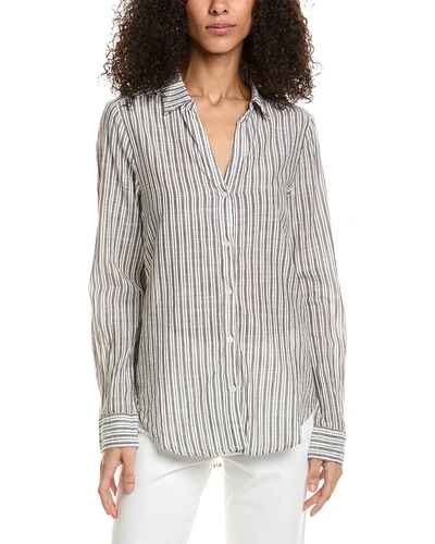 Michael Stars Joanna Shirt In Grey