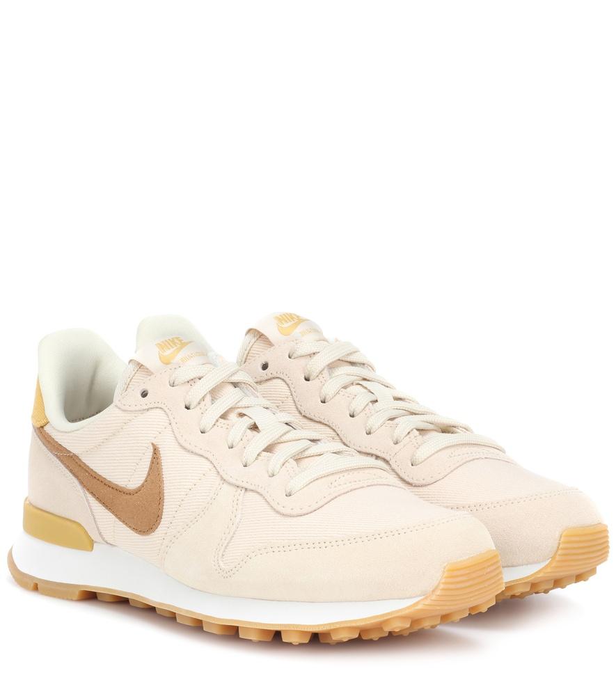 Nike Internationalist Suede Sneakers In Beige | ModeSens
