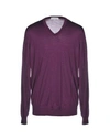 Ferragamo Sweaters In Purple