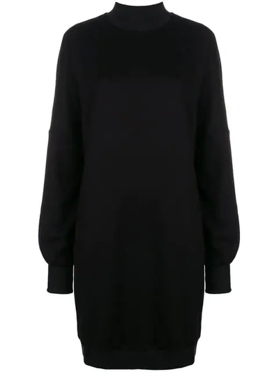 Thom Krom Oversized Sweatshirt Dress In Black