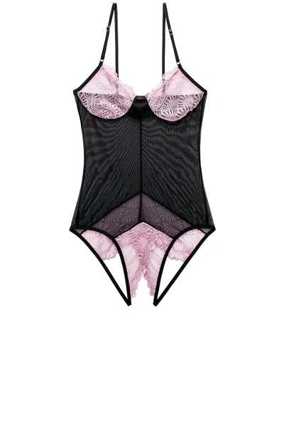 Only Hearts X Revolve Whisper Sweet Nothings Bodysuit In Black