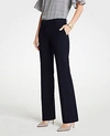 Ann Taylor The Trouser Pant In Seasonless Stretch In Perfect Navy