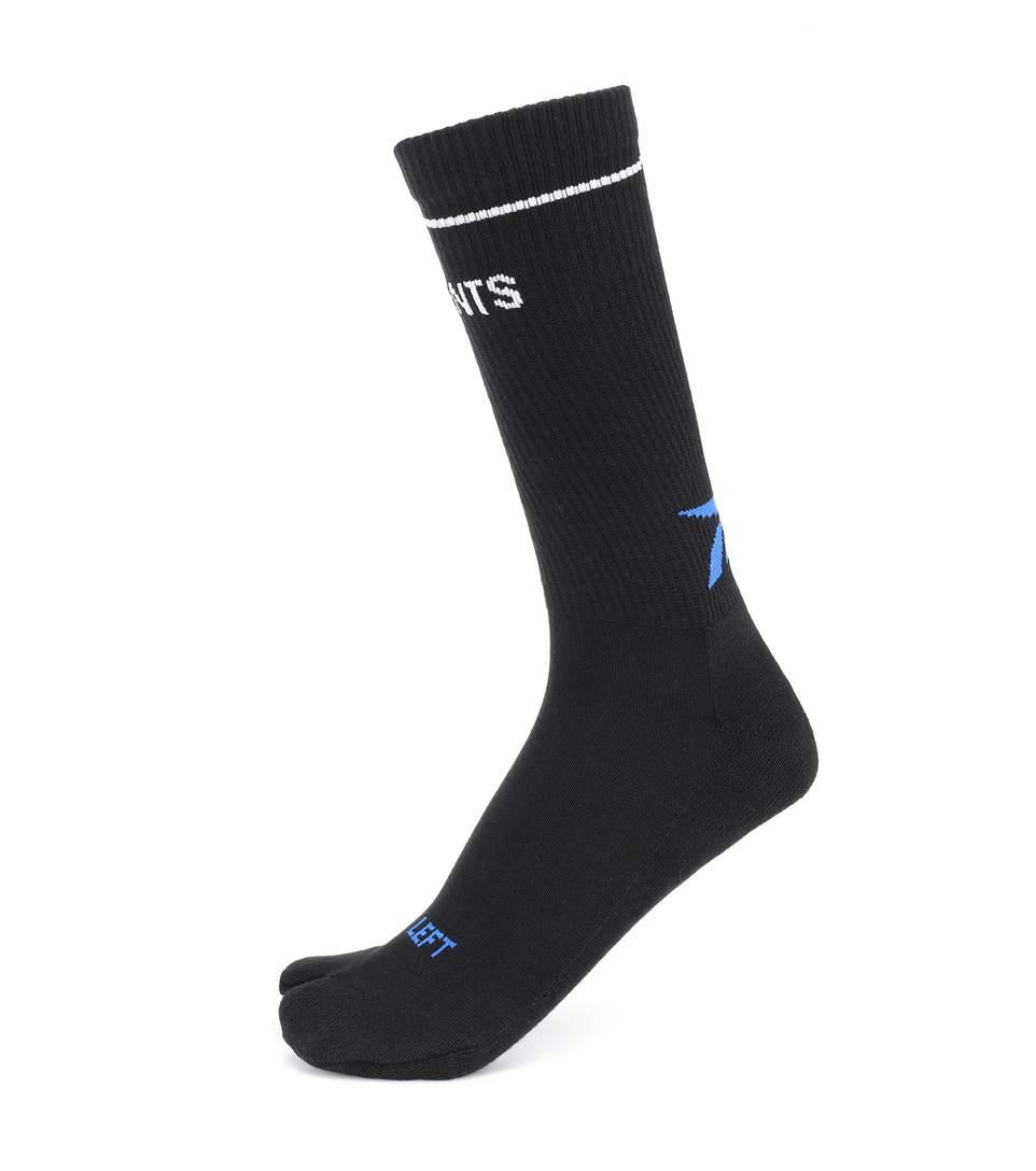 Vetements X Reebok Classic Cotton-blend Socks In Black | ModeSens