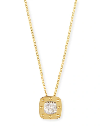 Roberto Coin Pois Moi 18k Diamond Pendant Necklace