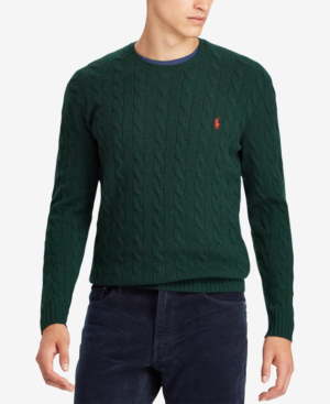 ralph lauren sweater green