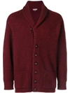 N•peal Cashmere Cardigan In Red