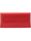 Mm6 Maison Margiela Envelope Clutch - Red