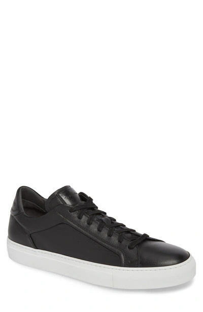 To Boot New York Carlin Sneaker In Black/ Black Leather