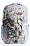 The North Face 'jester' Backpack - Grey In Grey Floral Print/ Mid Grey