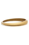 Alexis Bittar 'lucite' Skinny Tapered Bangle In Gold