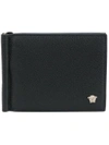 Versace Bifold Clip Wallet - Black