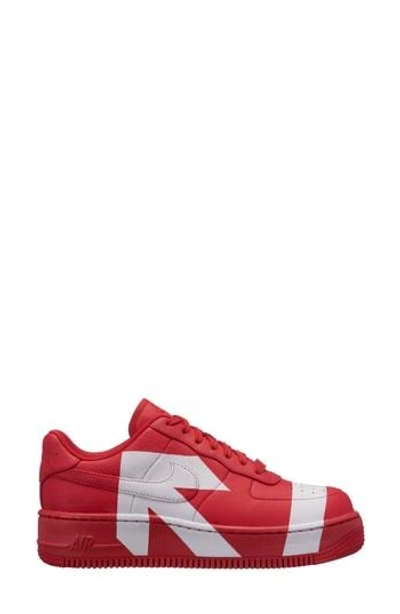 Nike Air Force 1 Upstep Lx Shoe In Univ Red/ Univ Red-white