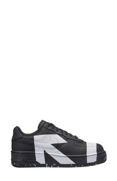 Nike Air Force 1 Upstep Lx Shoe In Black/ Black-white