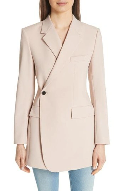 Theory Overlap Blazer In Pink