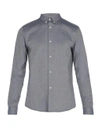 Apc Oxford Button-down Collar Shirt In Navy