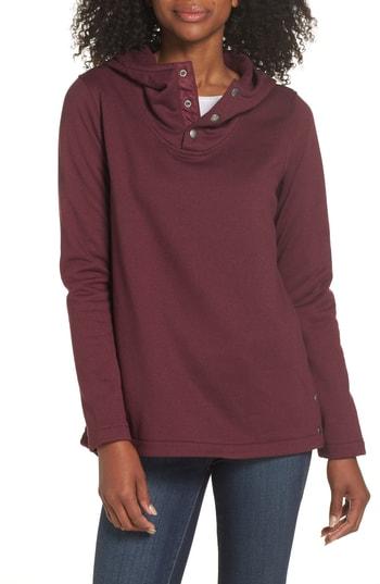 the north face women's knit stitch fleece pullover