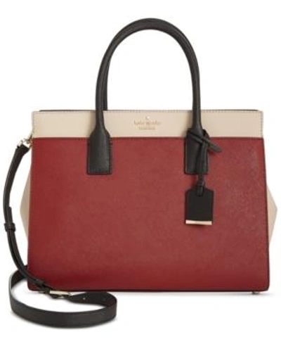 Kate Spade New York Cameron Street Candace Saffiano Leather Satchel In Sienna Multi