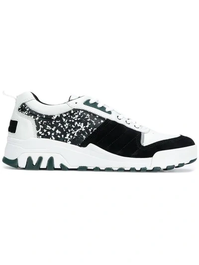 Kenzo Panelled Sneakers - White
