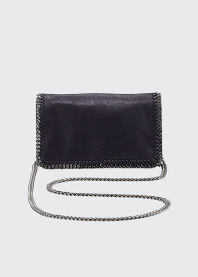 Stella Mccartney Falabella Crossbody Bag, Light Gray In Blue