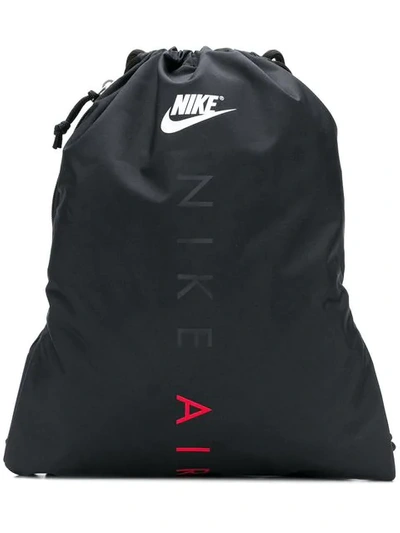 Nike Drawstring Sports Backpack - Black