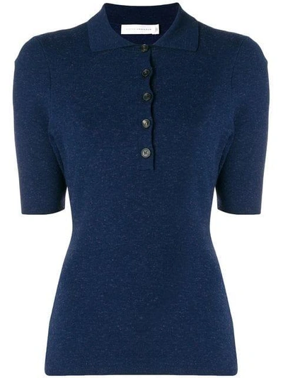 Victoria Beckham Half-sleeved Sweater - Blue