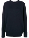 Victoria Beckham Loose Fit Jumper - Blue